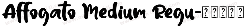 Affogato Medium Regu字体转换